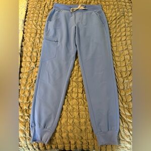 Women’s figs Zamora Jogger Scrub Pants Size Small Seal Blue